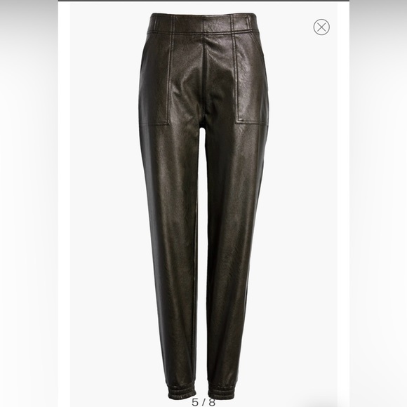 Spanx | “Like Leather” Joggers | Black | Small | Excellent Condition - Picture 5 of 9